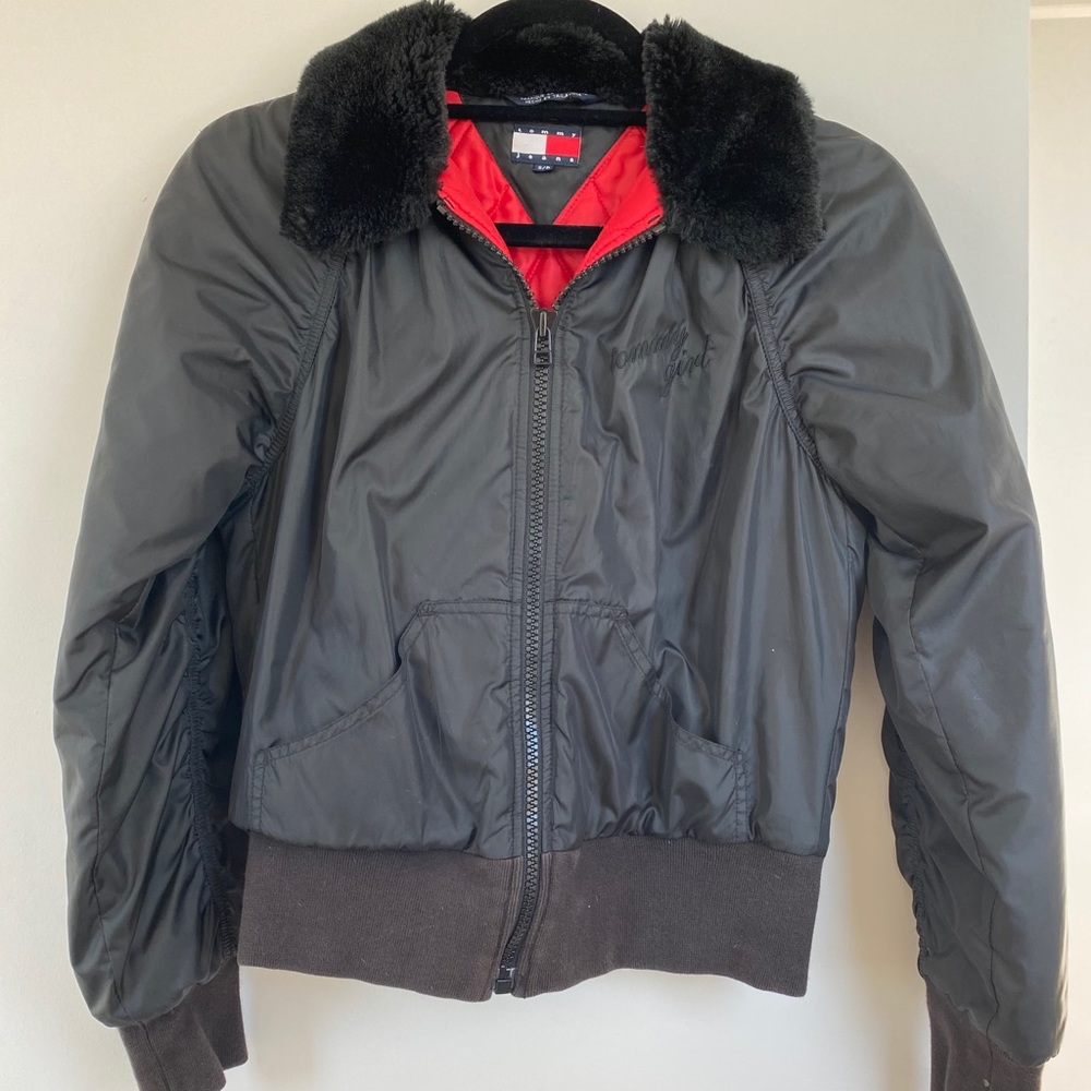 Vintage Tommy Girl bomber jacket